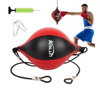 Réacteur À D'entrée - Appareil De Frappe Suspendu, Outil De Boxe D'agilité | Ensemble De Roulement Rotatif, Extérieur en Peau De Qualité Supérieure, Équipement D'amélioration De La Précision Ex