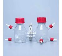 Réacteur à pile à combustible microbien de 250ml, système d'électrolyse en verre haute Performance for la Production d'hydrogène, 1 pièces(Customized Type II)