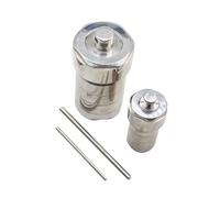 Réacteur autoclave de synthèse hydrothermale revêtu de PTFE et de PPL, cuve de distillation haute pression 3 MPa for expérimentation(25mL Ptfe Set)
