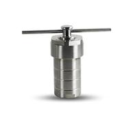 Réacteur autoclave for synthèse hydrothermale, cuve de distillation sous pression avec étanchéité au gaz et résistance à l'érosion.(100mL Ptfe)