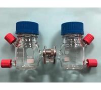 Réacteur de production d'hydrogène MEC standard stérilisable - Réacteur MFC à deux compartiments de 100 ml for la recherche sur les cellules microbiennes