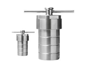 Réacteur de synthèse hydrothermique laboratoire petit réacteur hydrothermique doublé de PTFE en acier inoxydable 100 mlf(50ml)
