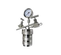 Réacteur de synthèse hydrothermique Récipient de réacteur autoclave en acier inoxydable(50ml)