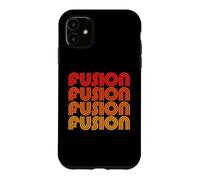 Réacteur technologique nu ire Fusion Sunglow Energy Science Fan Love Coque pour iPhone 11