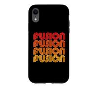 Réacteur technologique nu ire Fusion Sunglow Energy Science Fan Love Coque pour iPhone XR