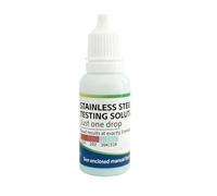 Réactif Liquide De Test En Acier Inoxydable - Testeur De Gouttes De Manganèse Acide Destructeur De 15 Ml, Produit Chimique De Tri De Ferraille Industrielle, Fluide D'identification De Qualité
