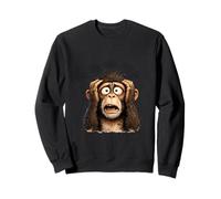 Réaction de Surcharge mentale de Singe choqué Sweatshirt