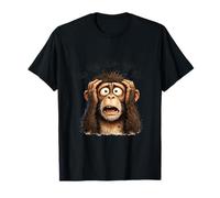 Réaction de Surcharge mentale de Singe choqué T-Shirt