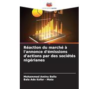 Réaction du marché à l'annonce d'émissions d'actions par des sociétés nigérianes