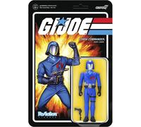 Reaction G.I.Joe Commandant Cobra Figurine Super7 13656