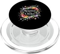 Reaction is A Choice Esprit Calme et Sage PopSockets PopGrip pour MagSafe