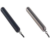 Reaction Tackle Poids de Plomb de pêche en tungstène pour la Technique du Drop Shot (Argent, Fin, 3/8 oz)