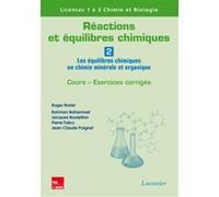 Réactions et équilibres chimiques - Volume 2 Bahman Baharmast (Auteur), Roger Barlet (Auteur)
