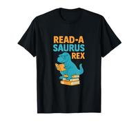 Read-a-saurus Rex Dinosaure Lecture Graphique T-Shirt