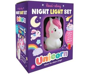 Read-along Night Light Set Unicorn: A box set that includes an adorable colour-changing, unicorn-shaped night light and storybook | The perfect gift for ages 3, 4, 5
