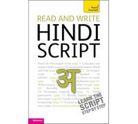 Read and write Hindi script: Teach Yourself
