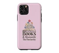 Read Banned Books and Dismantle The Patriarchy Feminist Coque pour iPhone 11 Pro