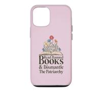 Read Banned Books and Dismantle The Patriarchy Feminist Coque pour iPhone 12/12 Pro