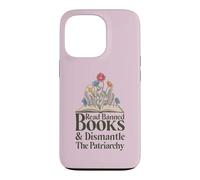Read Banned Books and Dismantle The Patriarchy Feminist Coque pour iPhone 13 Pro