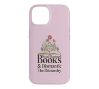Read Banned Books and Dismantle The Patriarchy Feminist Coque pour iPhone 14