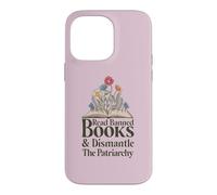 Read Banned Books and Dismantle The Patriarchy Feminist Coque pour iPhone 14 Pro Max