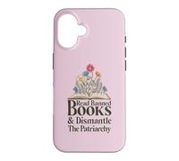 Read Banned Books and Dismantle The Patriarchy Feminist Coque pour iPhone 16