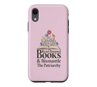 Read Banned Books and Dismantle The Patriarchy Feminist Coque pour iPhone XR