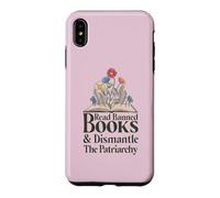 Read Banned Books and Dismantle The Patriarchy Feminist Coque pour iPhone XS Max