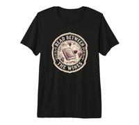 Read Between The Wines Book Club Wine Lover Reader Humour T-Shirt Haut de Gamme