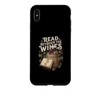 Read Between The Wines Book Club Wine Reader Humour Coque pour iPhone XS Max