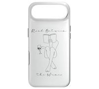 Read Between The Wines Book Club Women Wine & Books Reading Coque pour iPhone Air