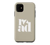 Read Book Lover Reader Minimaliste Typographie Littéraire Design Coque pour iPhone 11