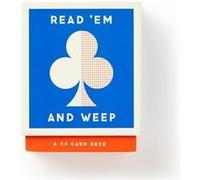 Read Em and Weep Playing Card Set by Galison Galison (Auteur)