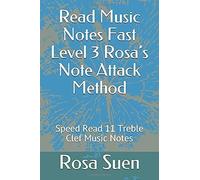 Read Music Notes Fast Level 3 Rosas Note Attack Method: Speed Read 11 Treble Clef Music Notes