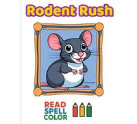 Read, Spell, Color - Rodent Rush: Activity Book for Ages 7-14