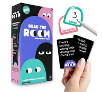 Read The Room, jeux pour adultes, jeu de cartes amusant, cartes hilarantes et engageantes pour soirées de jeu, couples, amis, comprend 150 cartes, 300 scénarios, 16 jetons, 8 stylos, cadeau amusant
