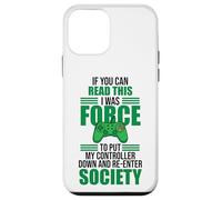 Read This Force Society Gamer Humor Statement Coque pour iPhone 12 Mini