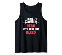Read Until Your Eyes Bleed (Bookworm) (Livre Graphique) Débardeur