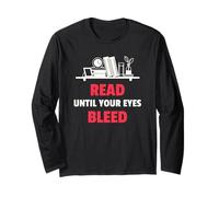 Read Until Your Eyes Bleed (Bookworm) (Livre Graphique) Manche Longue