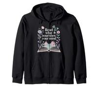 Read What Nourishes Your Mind Reader Mindset - Sweat à Capuche
