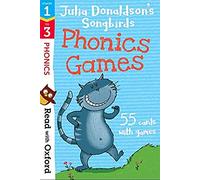 Julia Donaldson – Read with Oxford : Stages 1-3 – Songbirds : Phonics Games Flashcards