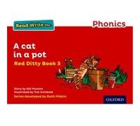 Read Write Inc. Phonics A Cat in a Pot Red Ditty Book 3 by Gill Munton Gill Munton, Tim Archbold, Ruth Miskin, (Auteur)