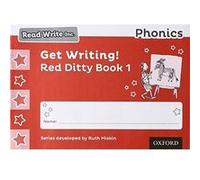 Read Write Inc. Phonics Get Writing Red Ditty Book 1 Pack of 10 - Ruth Miskin - Oxford University Press - Livre en Anglais - Paperback Ruth MiskinRuth Miskin (Auteur)