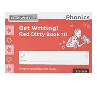 Read Write Inc. Phonics: Get Writing! Red Ditty Book – Pack de 10