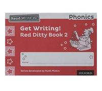 Read Write Inc. Phonics Get Writing Red Ditty Book 2 Pack of 10 by Ruth Miskin Ruth Miskin (Auteur)