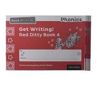 Read Write Inc. Phonics Get Writing Red Ditty Book 4 Pack of 10 by Ruth Miskin Ruth Miskin (Auteur)