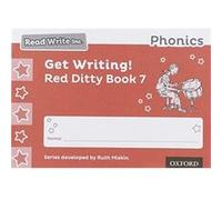 Read Write Inc. Phonics Get Writing Red Ditty Book 7 Pack of 10 by Ruth Miskin Ruth Miskin (Auteur)