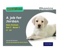 Read Write Inc. Phonics: Grey Set 7 Non-Fiction 1 a Job for Jordan - [Version Originale] Gill Munton, Ruth Miskin (Auteur)