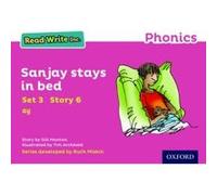 Read Write Inc. Phonics: Pink Set 3 Storybook 6 Sanjay Stays in Bed - [Version Originale] Gill Munton, Tim Archbold, Ruth Miskin, (Auteur)