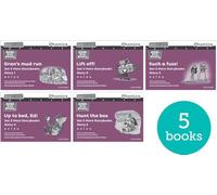 Abbie Rushton – Read Write Inc. Phonics: Purple Set 2 More Black & White Storybooks – Pack de 5